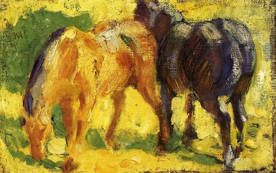 Piccolo cavallo - Museo Franz Marc, Kochel am See